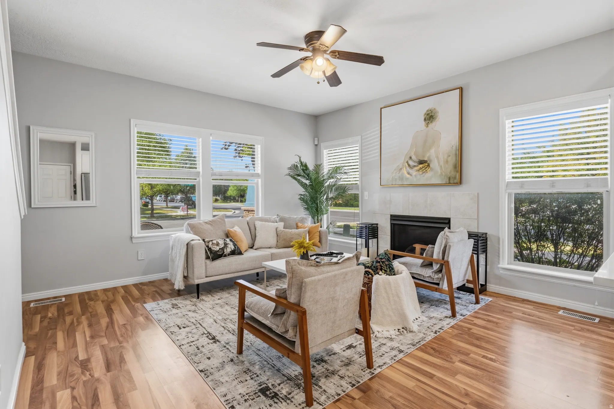 Including gas fireplace