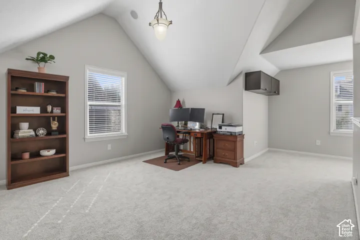 HUGE loft (living room, den, office, movie space)