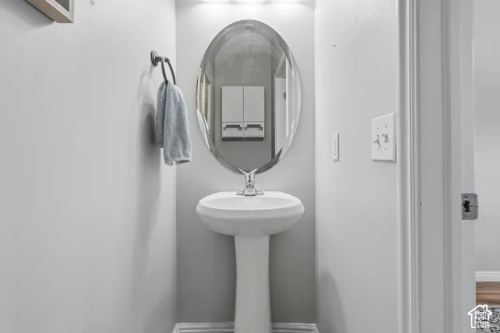 Half Bath on main floor