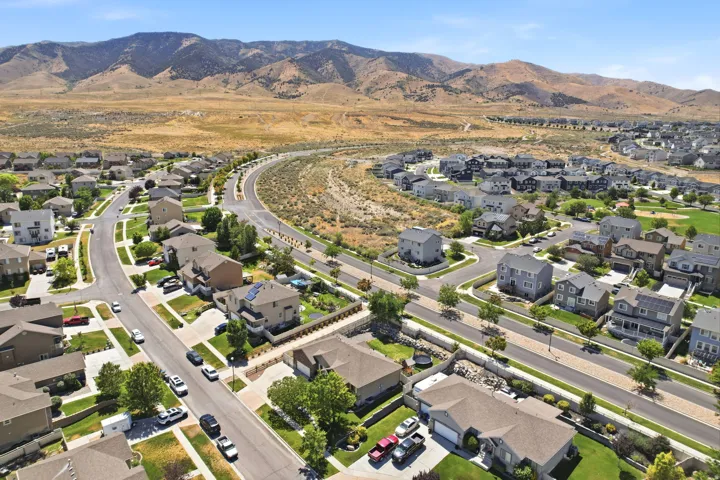 Expansive residential development featuring a variety of housing styles