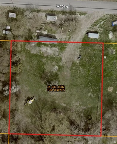 Property Boundary Map. Displaying the outline and identifying information for the property