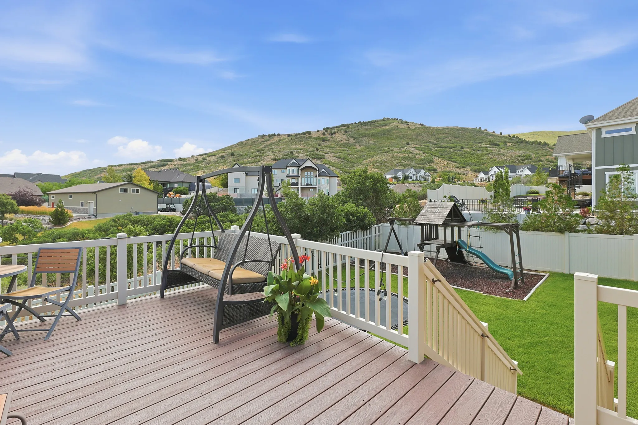 Views from deck