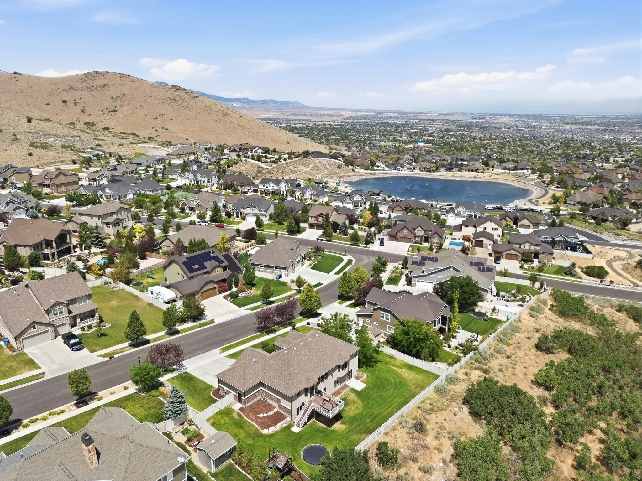 Black Ridge Reservoir one street North