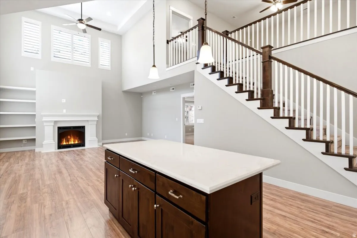 Great Room w/ 16 ft. Ceiling