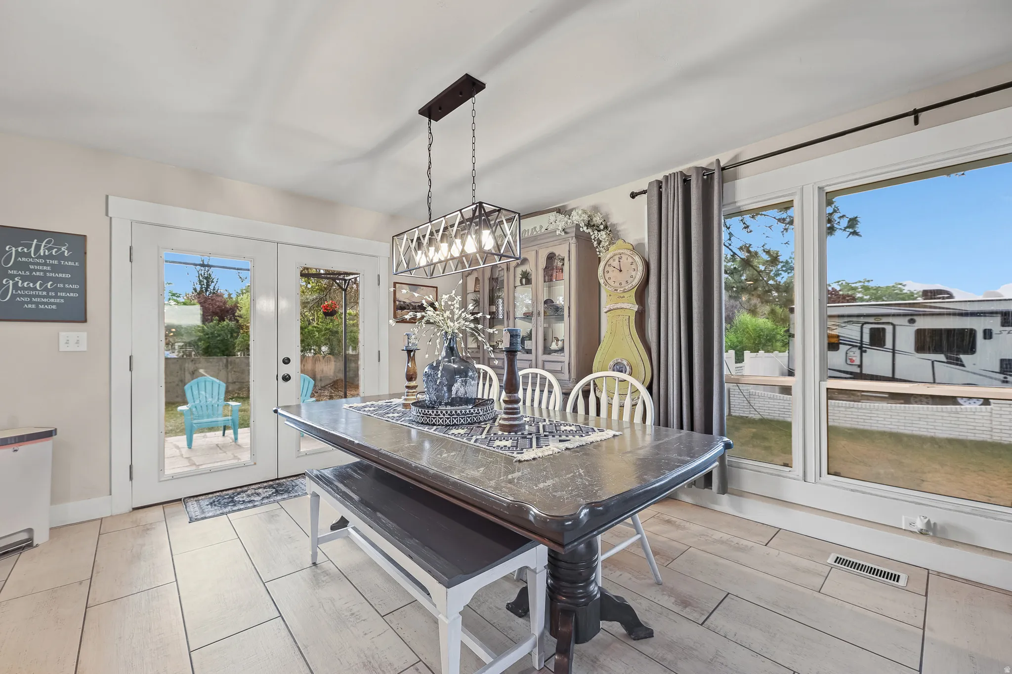 Dining space
