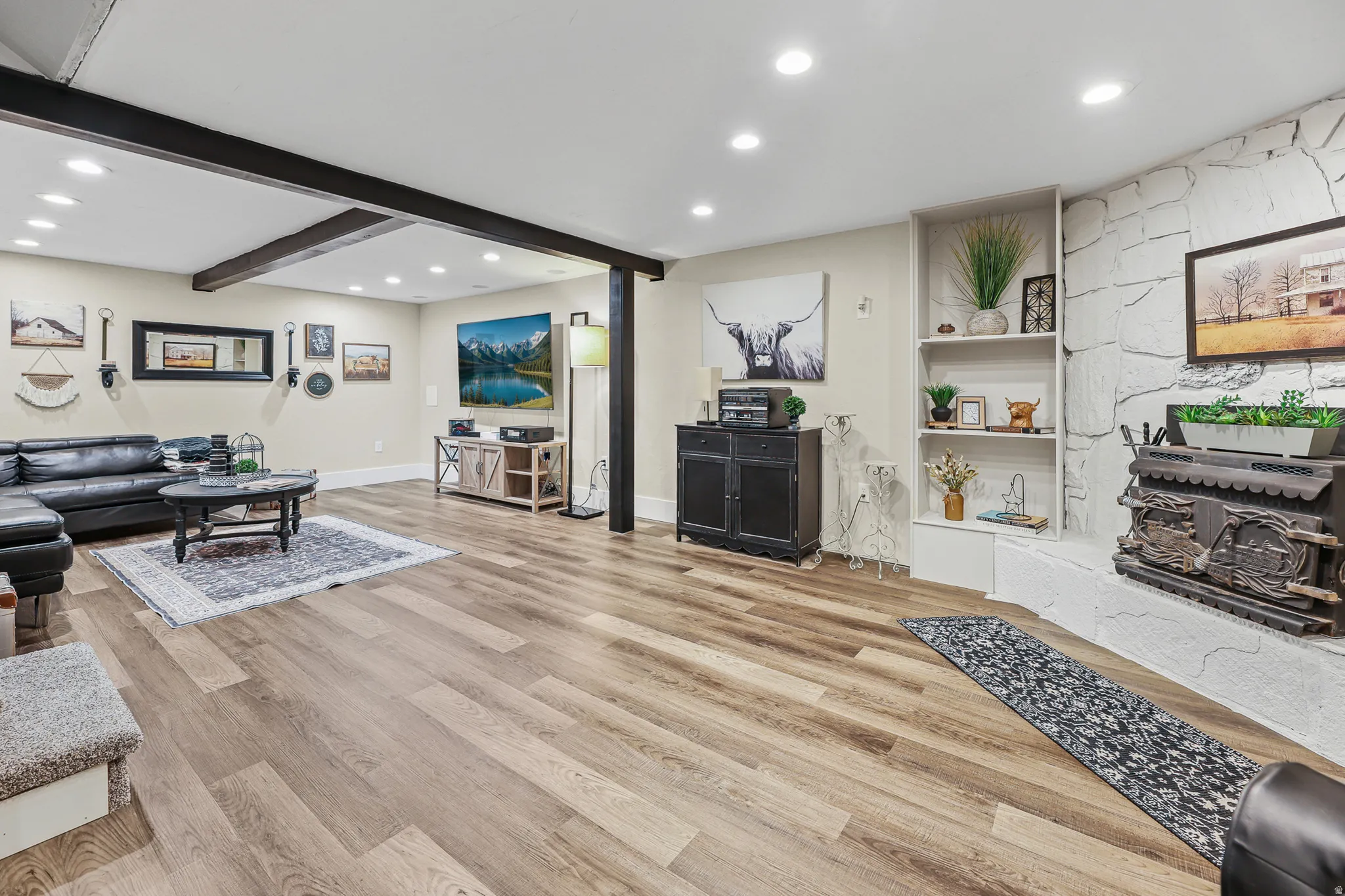 Large living room