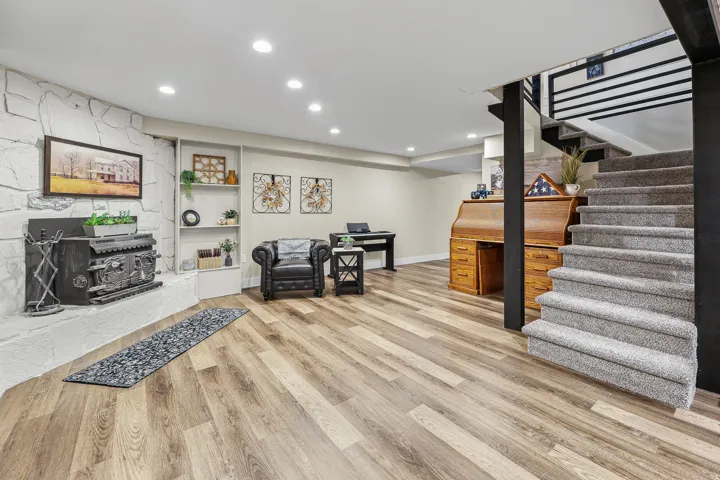 Newly configured stairs