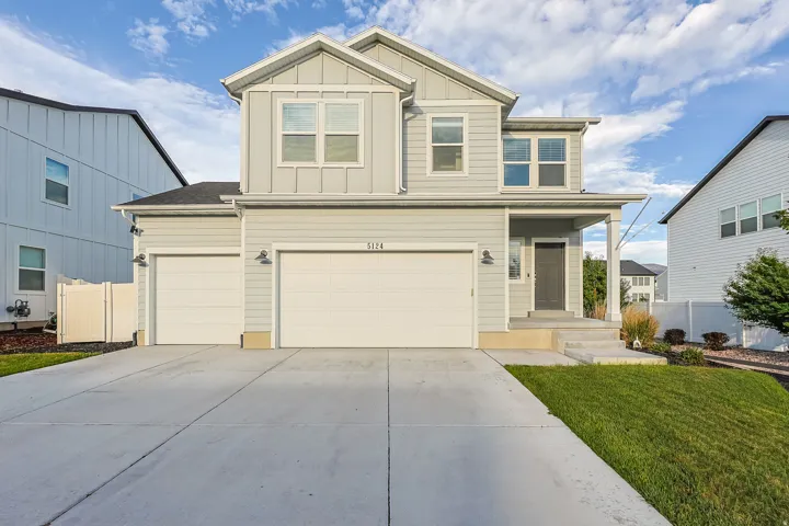 Exterior view of front of the home