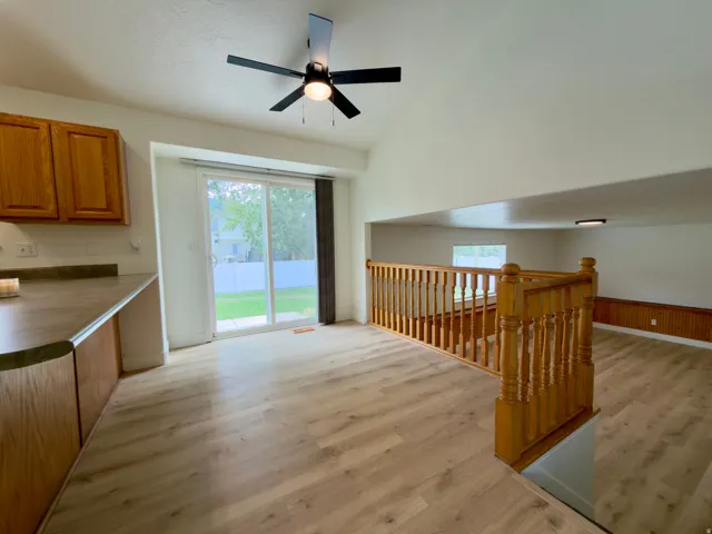 Large dining area & family room