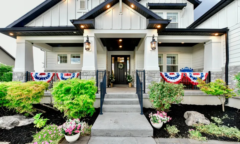 Exterior entry