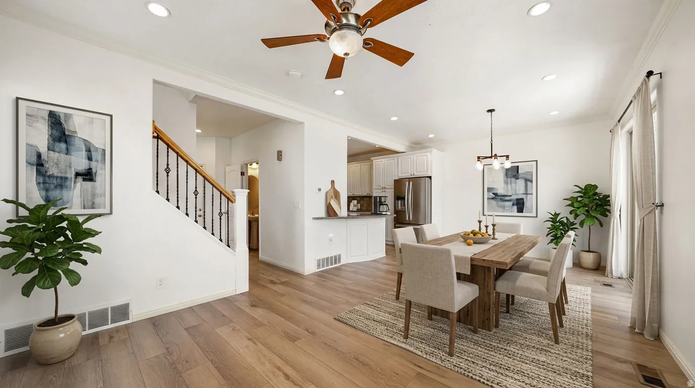 Living Room Virtually Staged