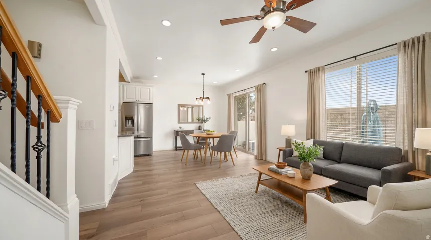Living Room Virtually Staged