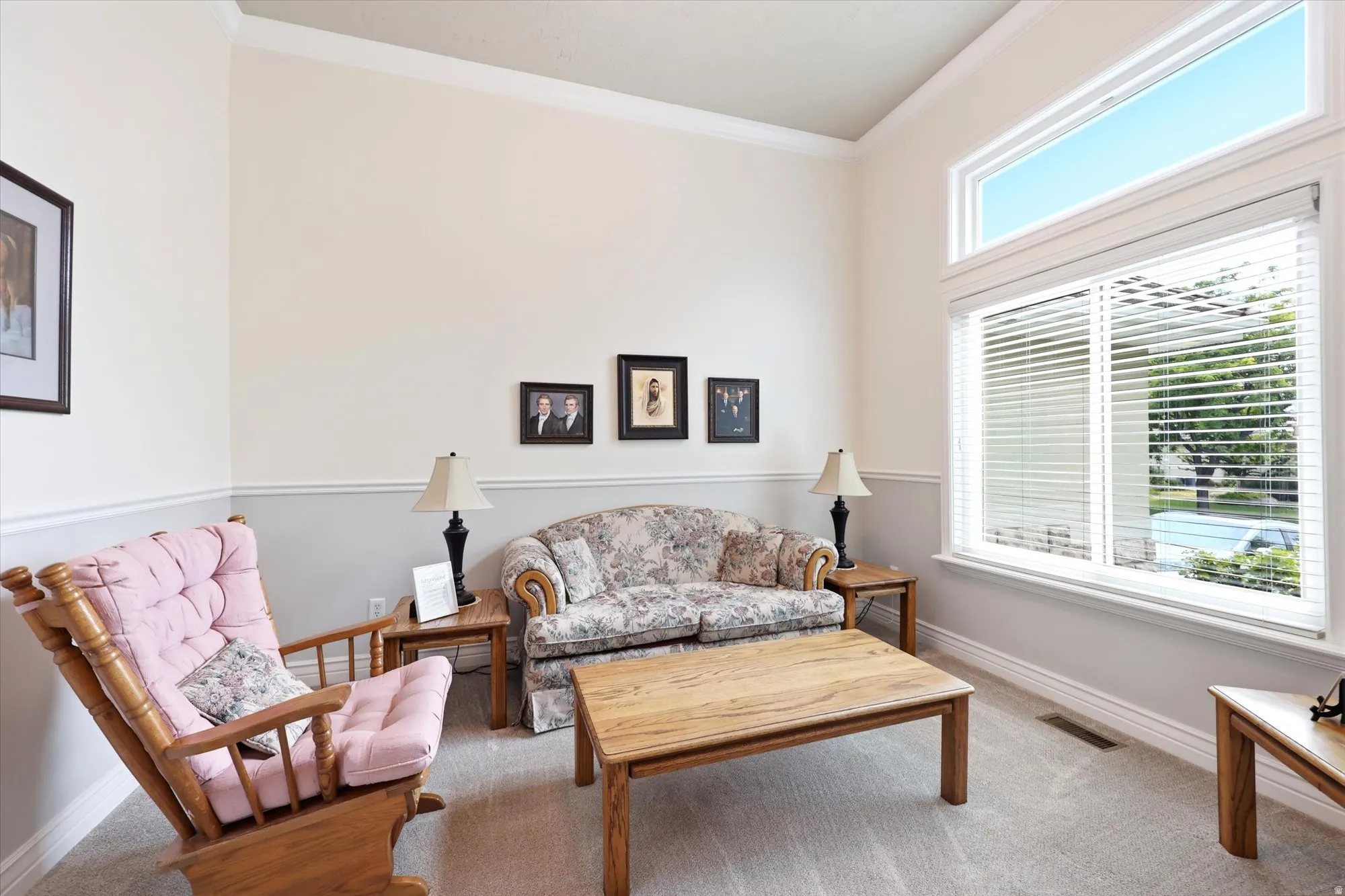 Front room off the entry.
