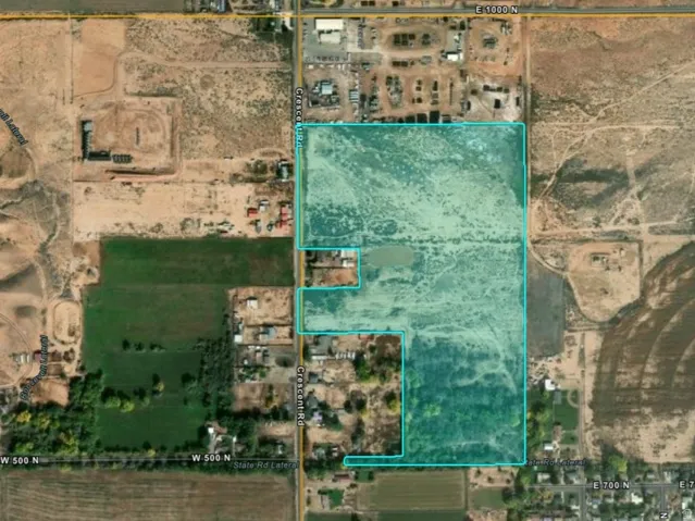 Aerial Survey. Illustrating the property's geographical location and boundaries