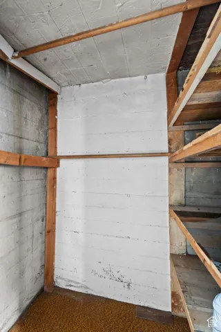 Storage closet off the family room.
