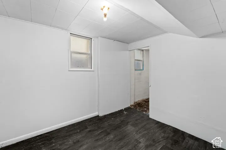 Third bedroom in the basement has a very large bonus room for a home office, huge closet or what ever your heart desires.