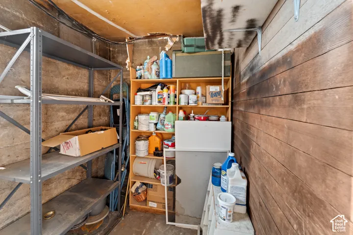 Yet another great storage room, this large room was originally the coal room.