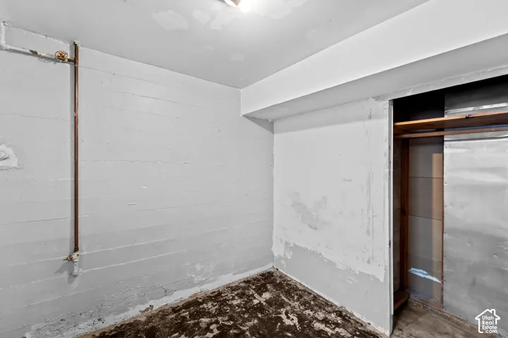 The bonus room off the Third bedroom is big enough for a walk in cosset or home office nook or both.