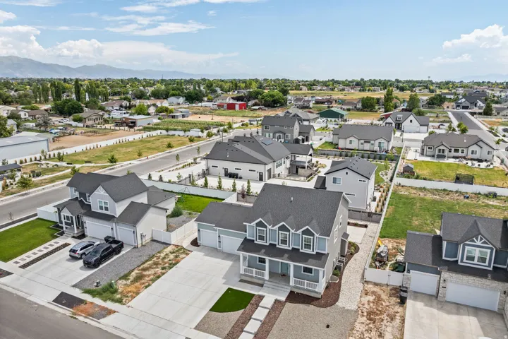 Residential neighborhood showcasing a variety of contemporary homes with distinct architectural styles