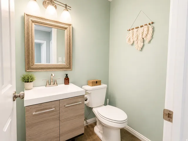 2 bathrooms Main Floor