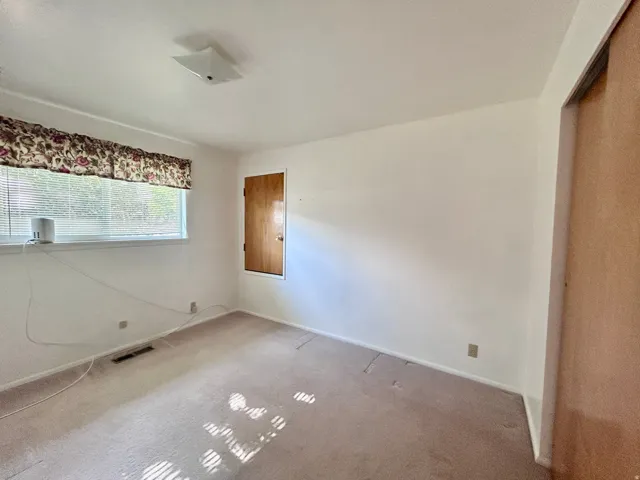 Third bedroom with two closets