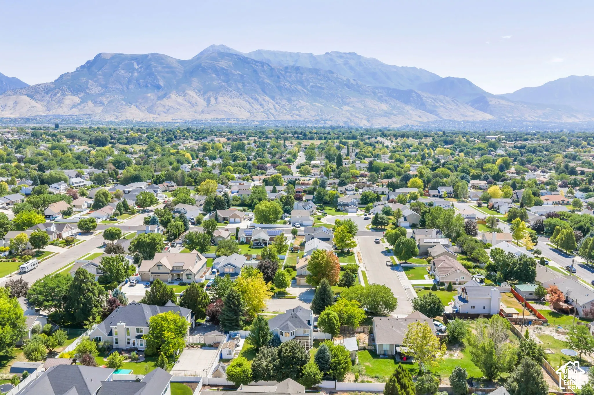 Mount Timpanogos on Wasatch mountain range
