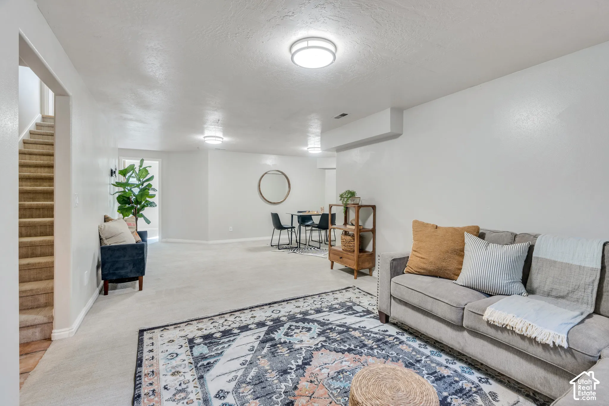 Open layout with ample space for game nights!