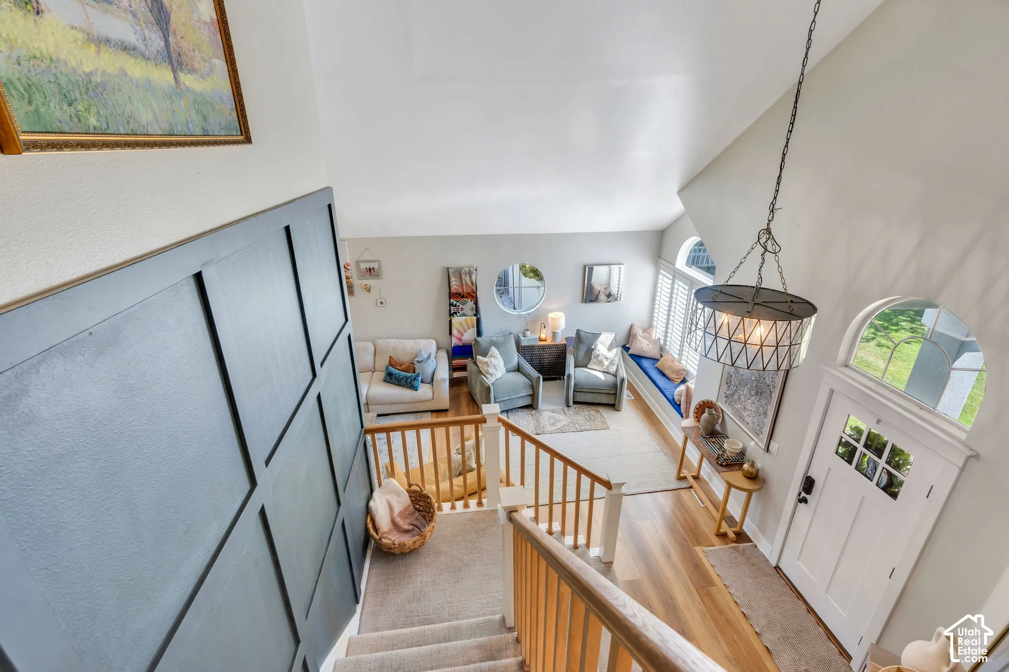 Leading to upstairs bedrooms!