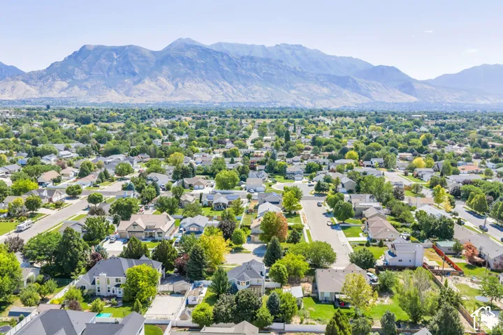 Mount Timpanogos on Wasatch mountain range