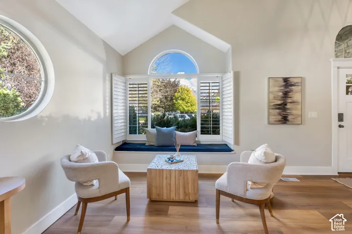 Including bay box windows with a built-in bench for enjoying a book while soaking up sunrays!