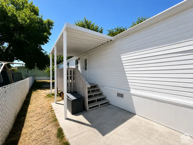 Covered patio