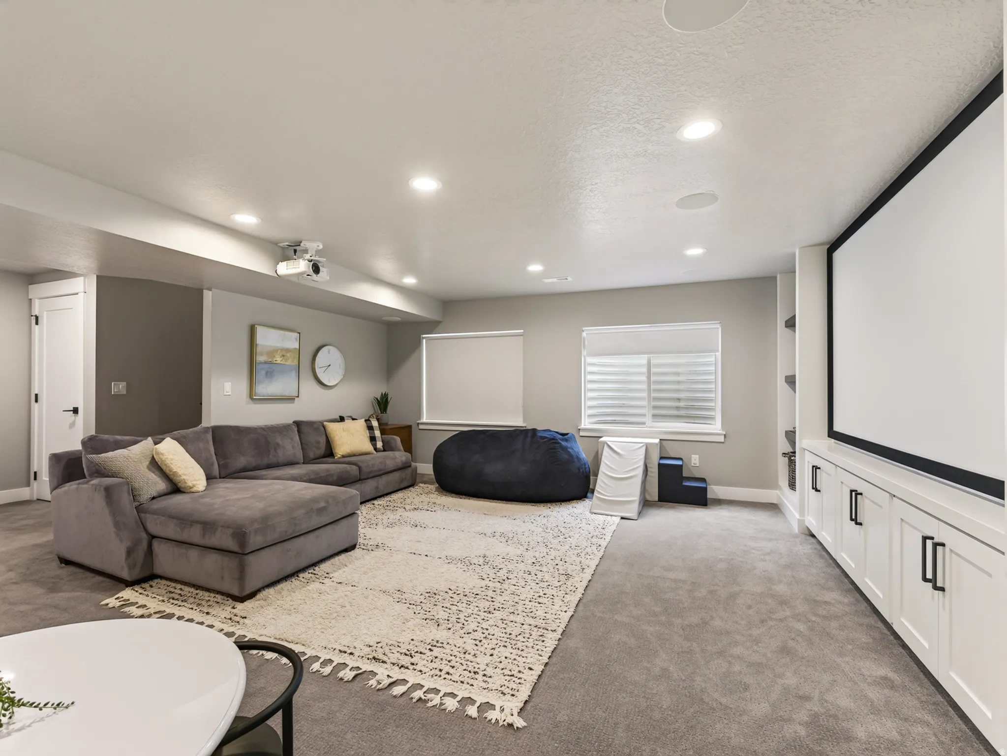 Built-in media storage