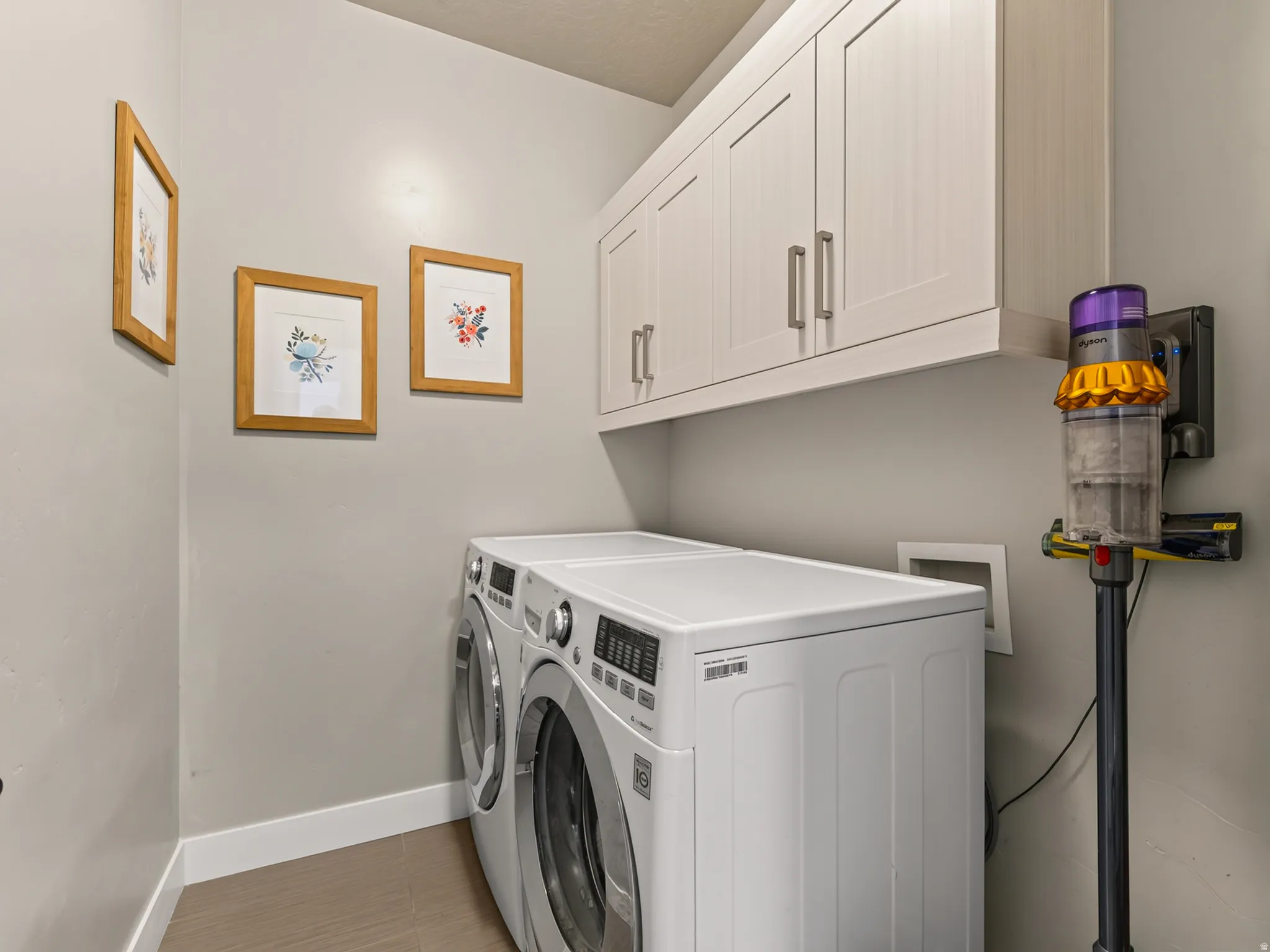 Laundry room with storage