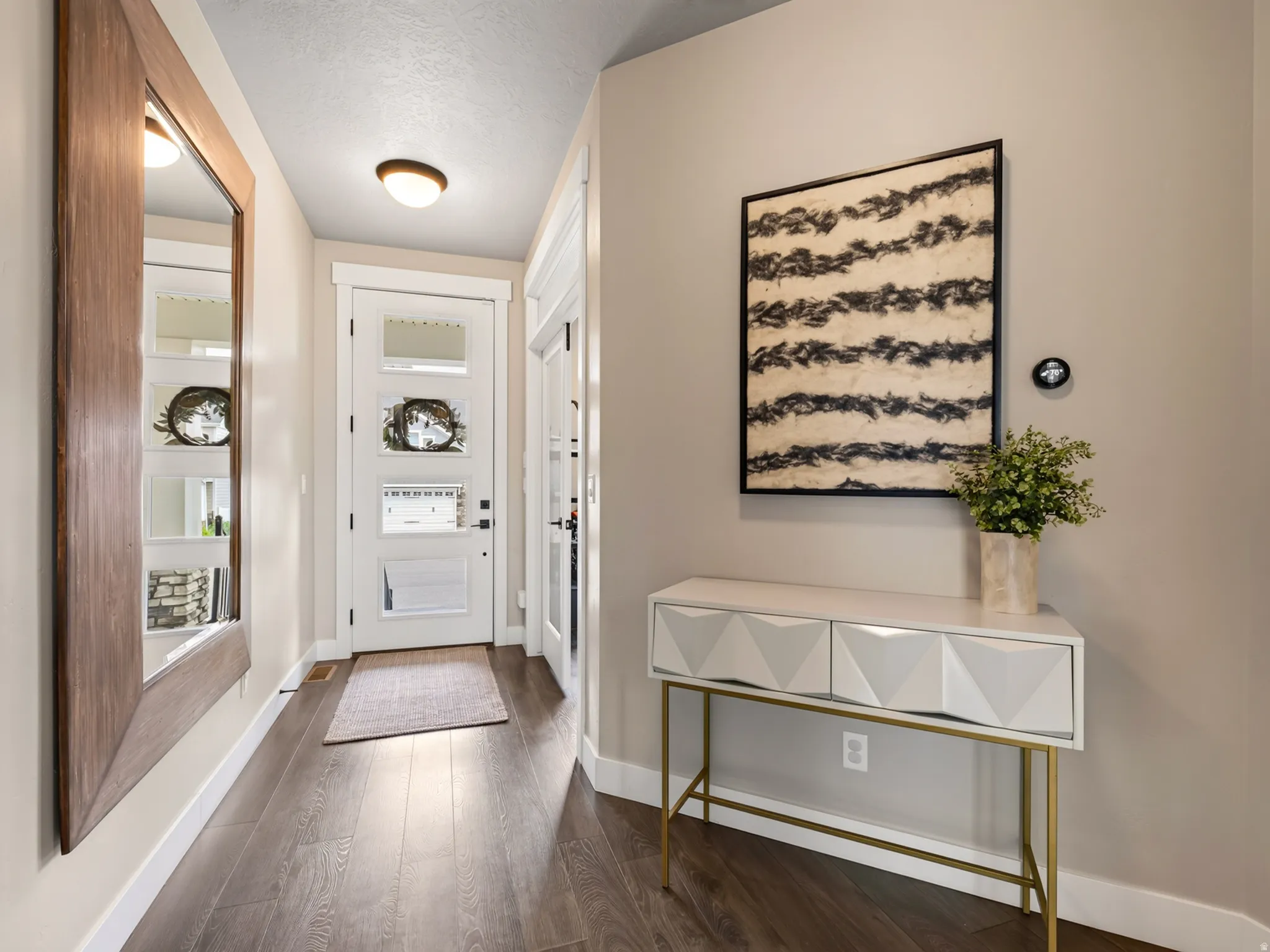 Welcoming entry