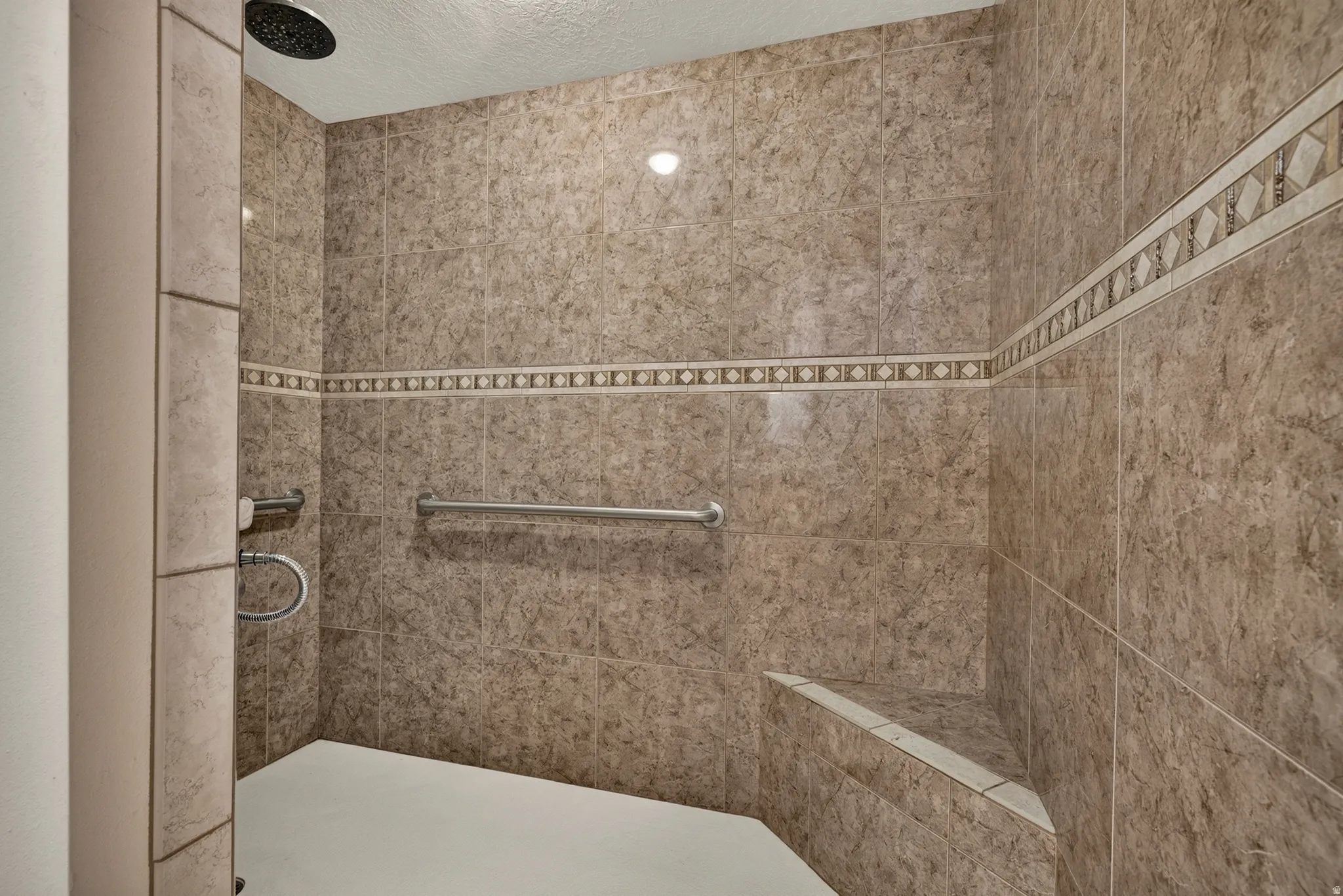 Primary bath - tile shower