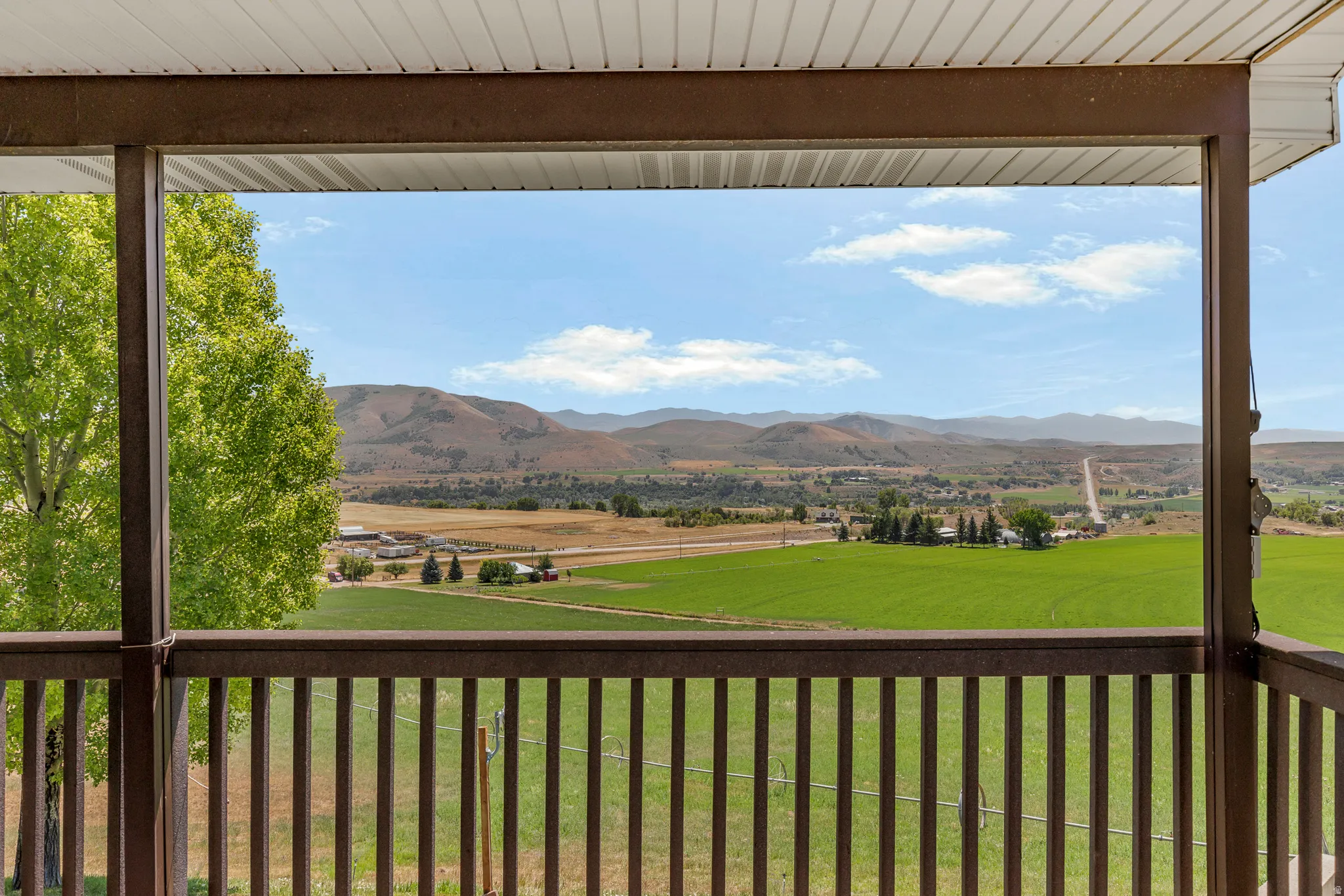 View from deck