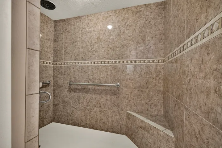 Primary bath - tile shower