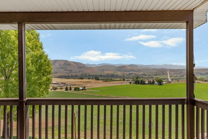 View from deck