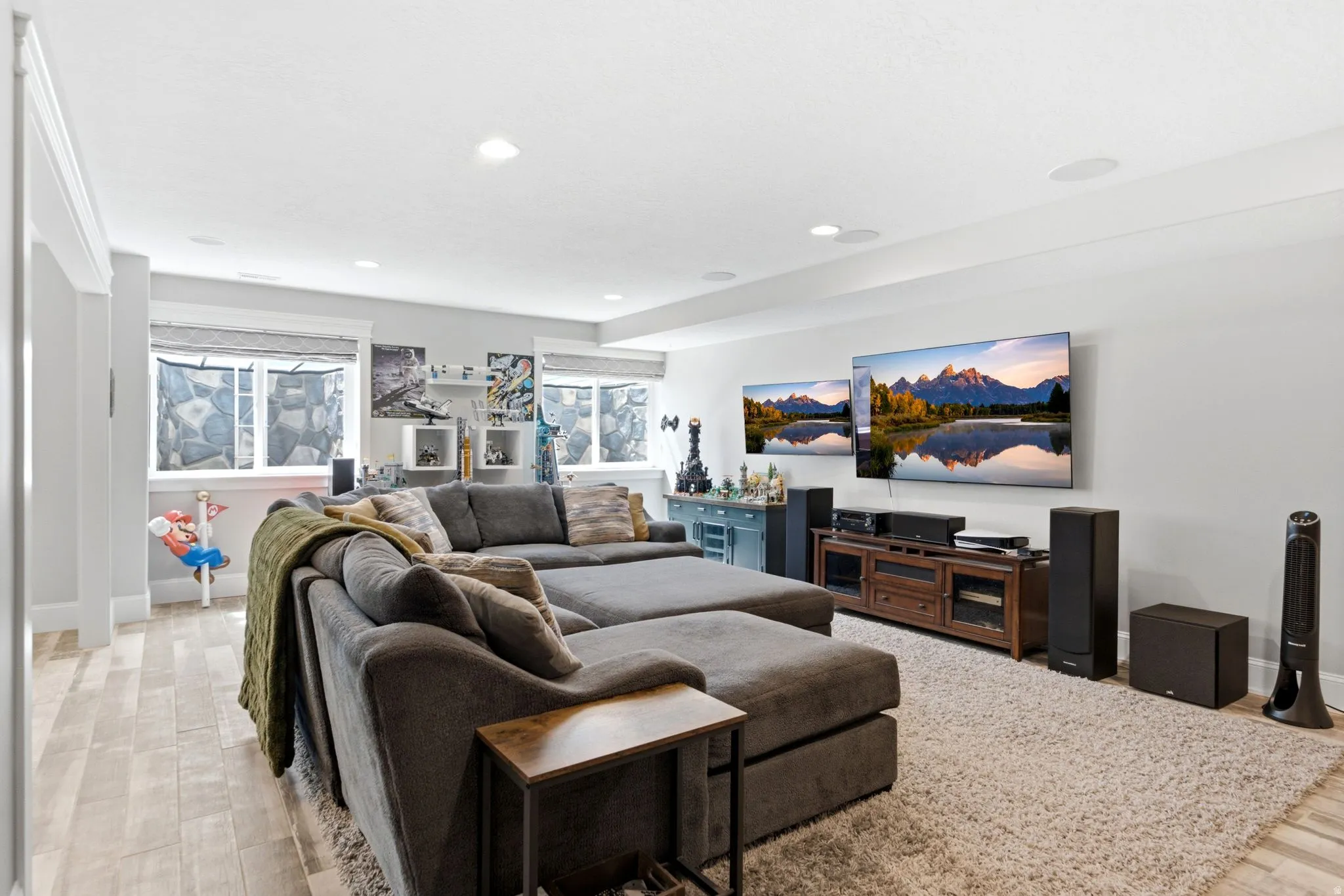 ADU-Lower level daylight family room