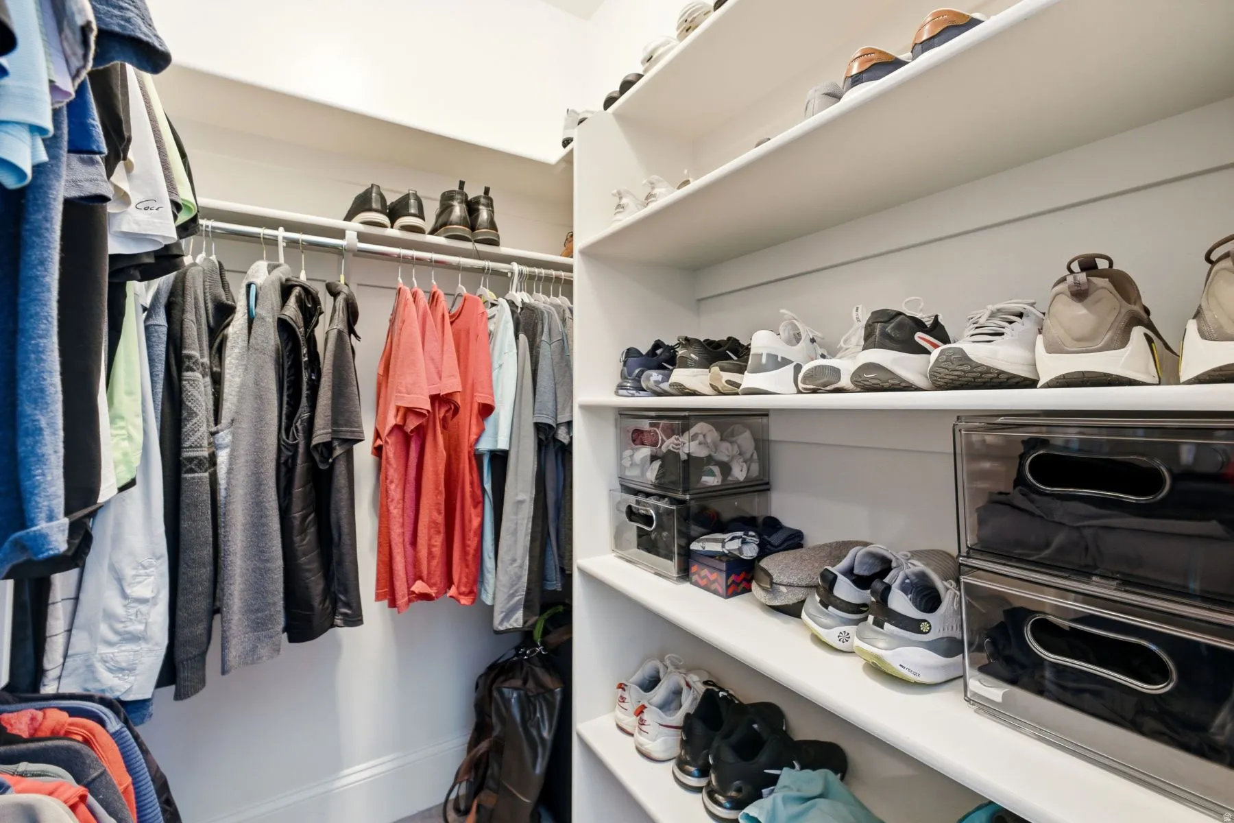 Primary bedroom walk-in closet 2