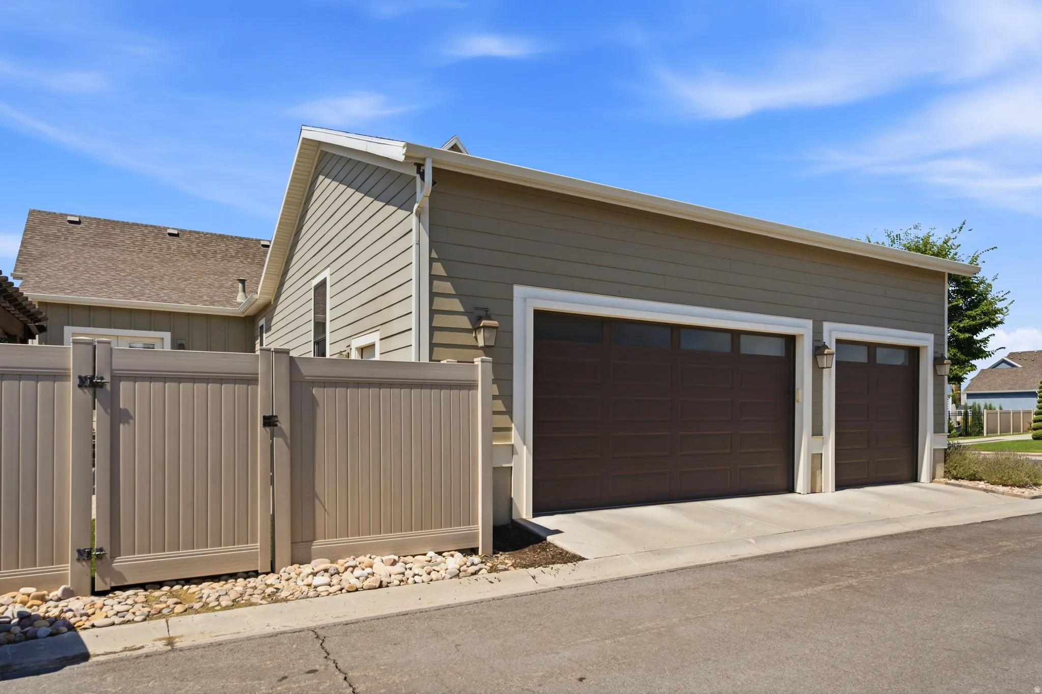 Attached 3-car garage/east side entrance
