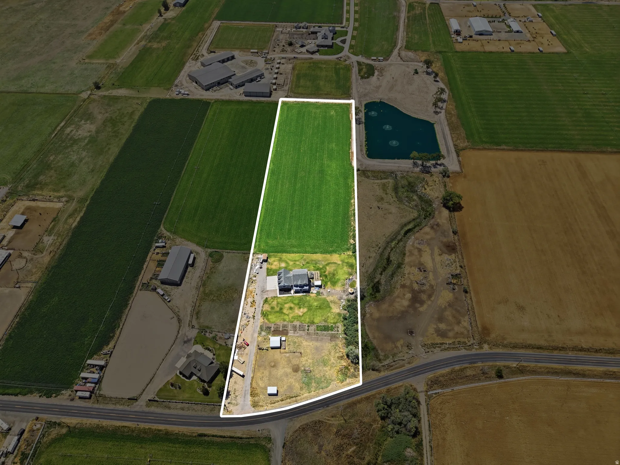 Estimated property lines