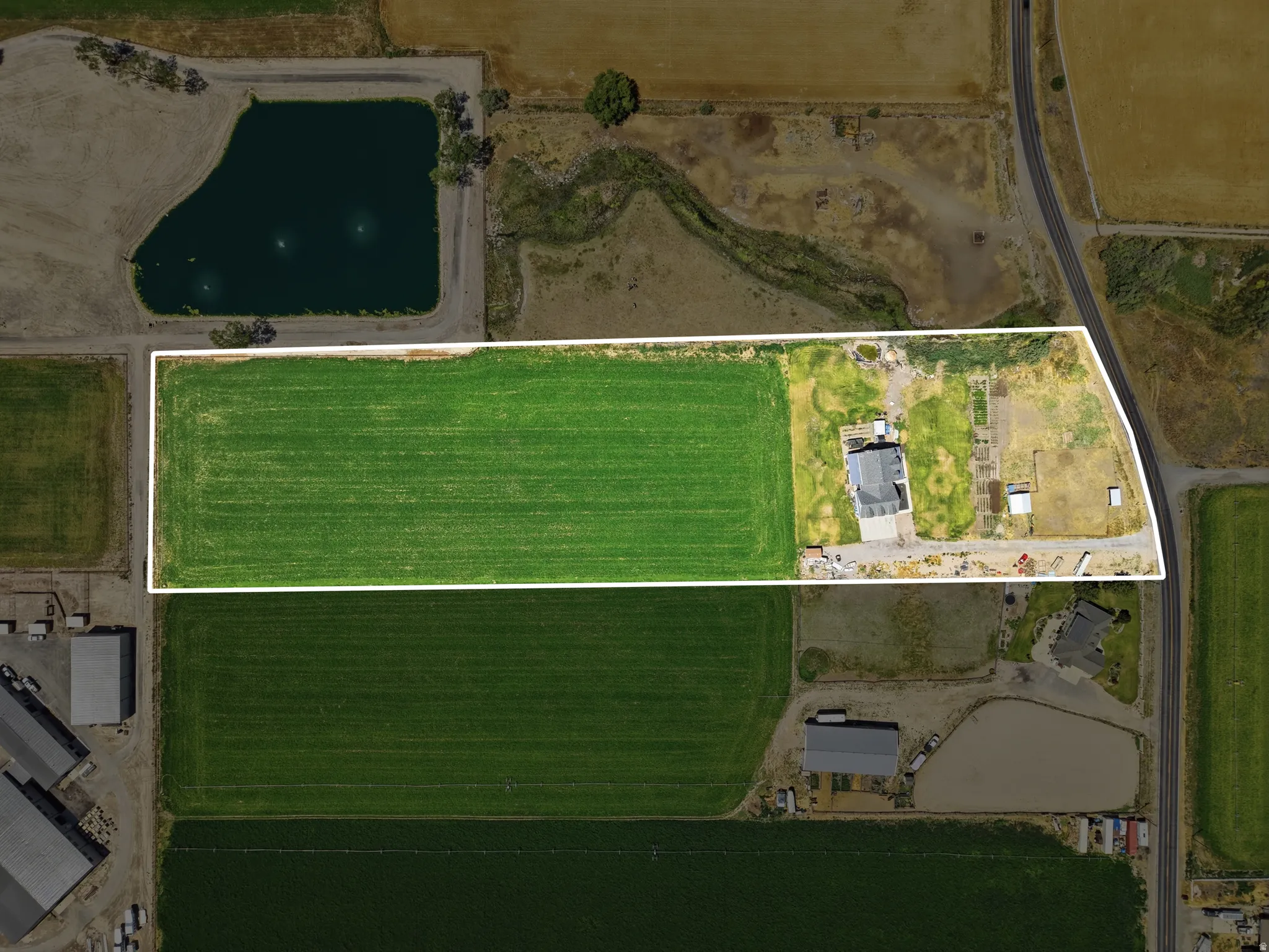 Estimated property lines