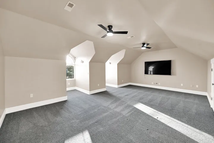 Bonus Room above the garage