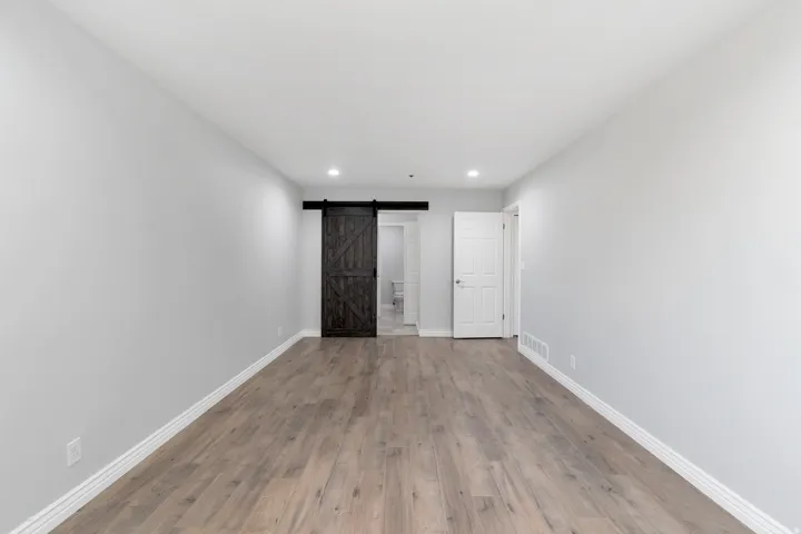 Primary bedroom/entrance to primary bath