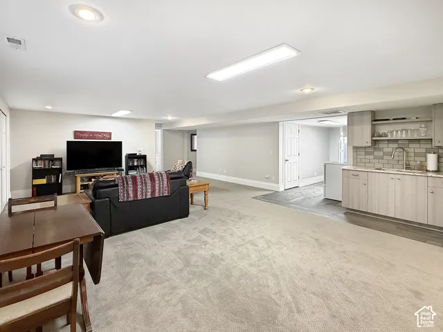 generous living room space