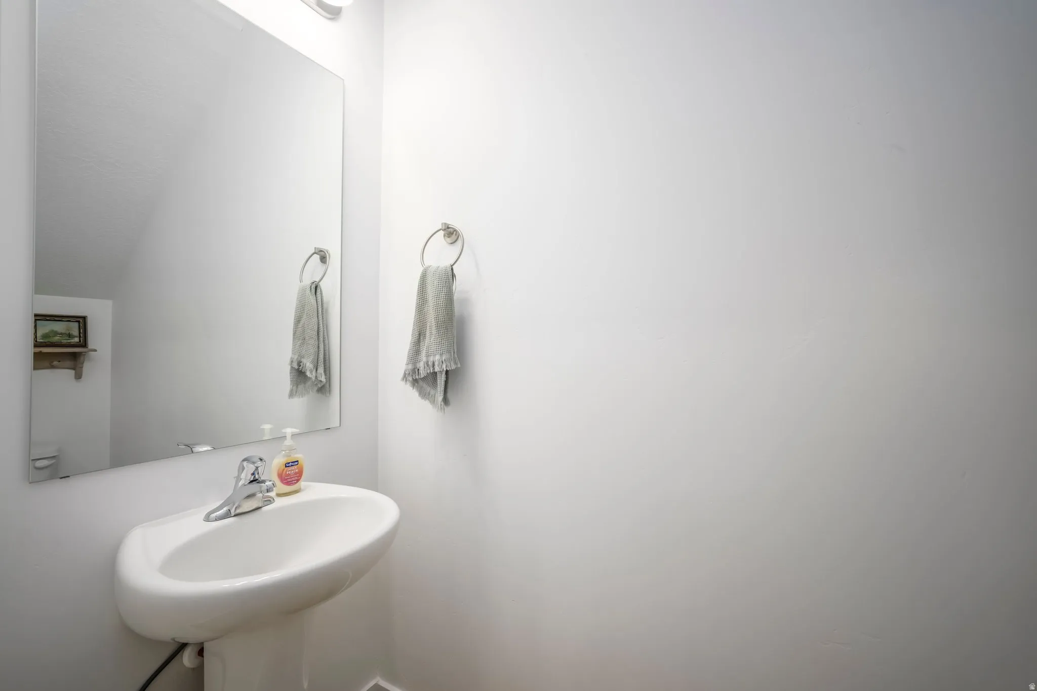 Half bathroom on main level