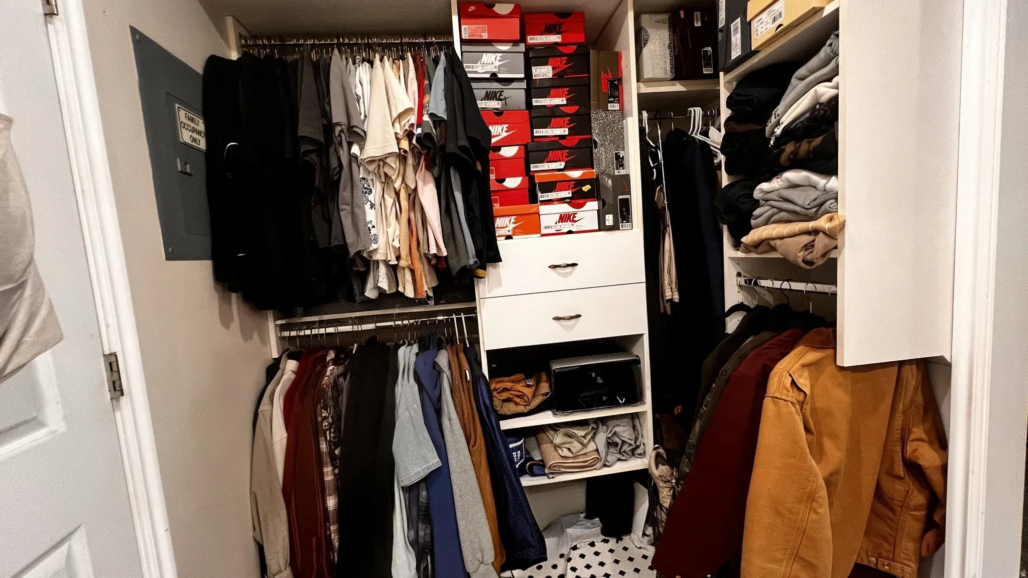 Master closet
