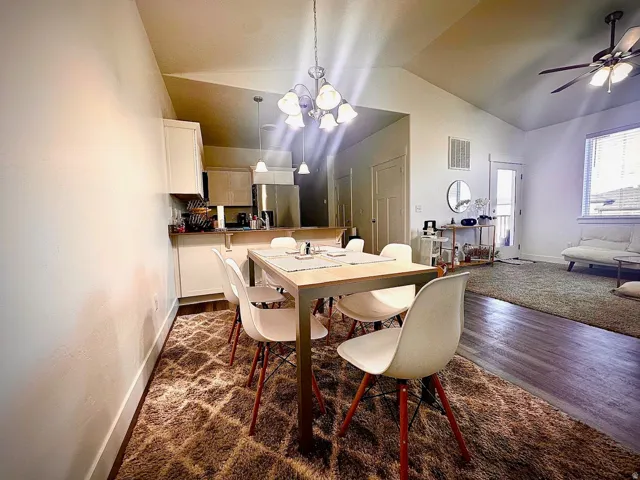 Dining area