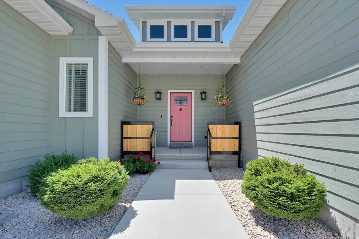 Exterior entry